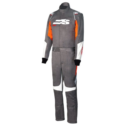 PartzBiz CM: AS05521-AIRSPEED SUIT ALLOY/ORANGE/WHITE XXL