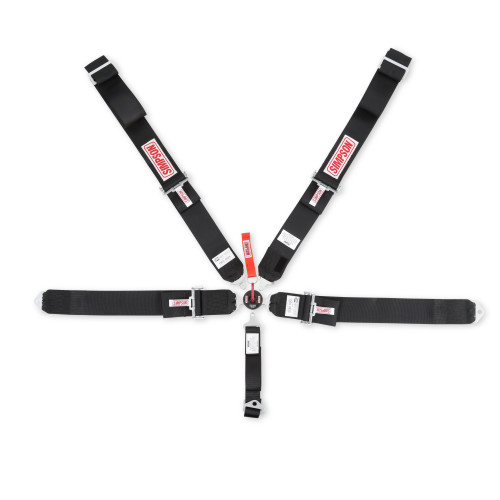 PartzBiz CM: 29110BK-Simpson Racing Lever Camlock Harness PartzBiz CM: 29110BK-Simpson Racing Lever Camlock Harness