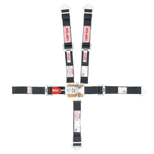 PartzBiz CM: 29025BK-Simpson Racing Quarter Midget Harness PartzBiz CM: 29025BK-Simpson Racing Quarter Midget Harness