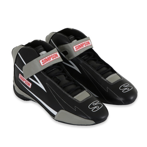PartzBiz CM: SC800G-Simpson Racing Supercoil Shoe Black/Grey - 8 PartzBiz CM: SC800G-Simpson Racing Supercoil Shoe Black/Grey - 8
