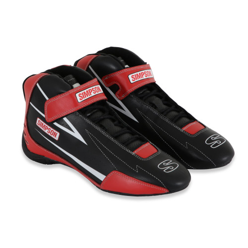 PartzBiz CM: SC950R-Simpson Racing Supercoil Shoe Black/Red - 9.5