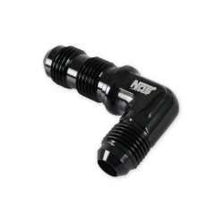 PartzBiz CM 23506063 - -6 90 Deg. Bulkhead Fitting Black PartzBiz CM 23506063 - -6 90 Deg. Bulkhead Fitting Black