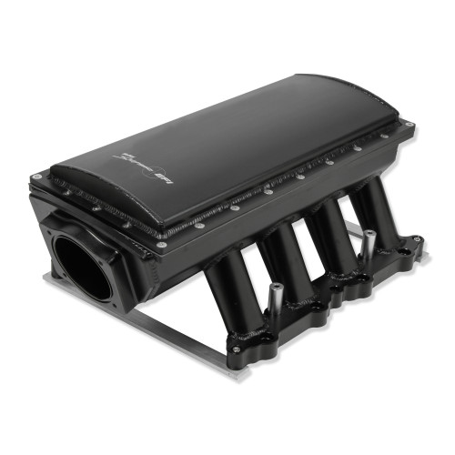 PartzBiz CM: 833152-Sniper EFI Fabricated Race Series Intake Manifold - 2011-14 Ford 5.0L Coyote - Black PartzBiz CM: 833152-Sniper EFI Fabricated Race Series Intake Manifold - 2011-14 Ford 5.0L Coyote - Black