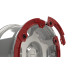 PartzBiz CM: 1056014-Modular Rash Ring Kit W/ Hardware - Red (6-Spoke)