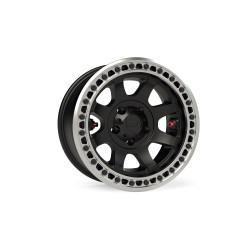 PartzBiz CM 1059059 - Olympus Beadlock Off-Road Wheel - 5x5'' -12mm - Metallic Black