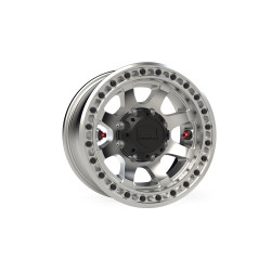 PartzBiz CM 1059386 - ล้อออฟโรด Olympus Beadlock - 8x6.5'' -25mm - สีเงินปัดเงา PartzBiz CM 1059386 - ล้อออฟโรด Olympus Beadlock - 8x6.5'' -25mm - สีเงินปัดเงา