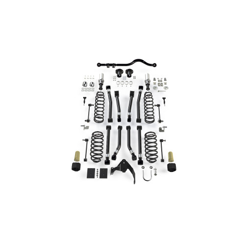 PartzBiz CM: 1233001-JK 2dr: 3” Alpine RT3 Short Arm Suspension System - No Shocks - RHD