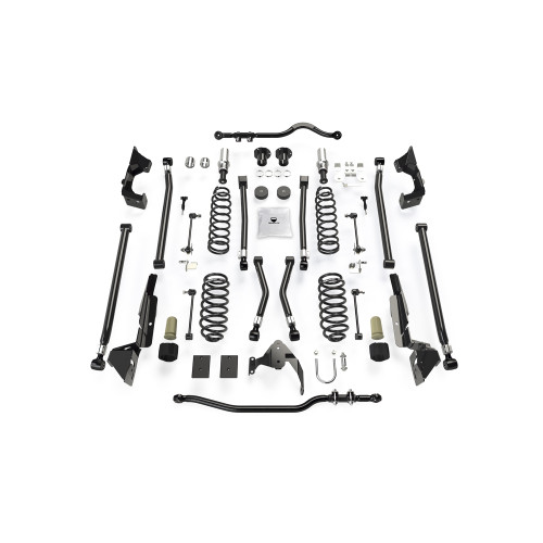 PartzBiz CM: 1234001-JK 2dr: 4” Alpine RT4 Long Arm Suspension System - No Shocks - RHD