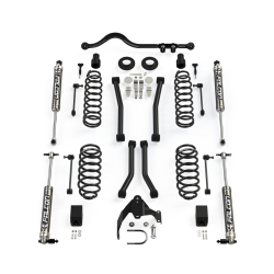 PartzBiz CM 1342000 - 3'' Trail Select Adventure Kit W/ Falcon 2.1 Shocks JK Wrangler 2007-2018