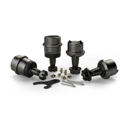 PartzBiz CM: 1353100-TJ: Dana 30/44 HD Ball Joint Kit W/out Knurl - (2 Upper & 2 Lower) PartzBiz CM: 1353100-TJ: Dana 30/44 HD Ball Joint Kit W/out Knurl - (2 Upper & 2 Lower)