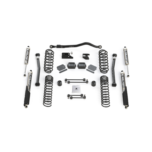 PartzBiz CM: 1542000-2.5'' Trail Select Adventure Kit W/ Falcon 2.1 Shocks JL Wrangler 2018-2026