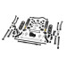 PartzBiz CM: 2033000 / 2033020-JT: 3.5'' Alpine RT3 Short Arm Extended-Travel Suspension System - No Shocks