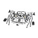 PartzBiz CM: 2034000 / 2034020-JT: 4.5'' Alpine RT4 Long Arm Extended-Travel Suspension System - No Shocks