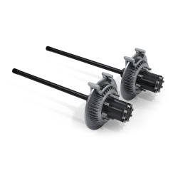 PartzBiz CM 3043000 - JK: Dana 44 Rear Axle 8-Lug Full-Float Conversion & Solid Big Rotors - 30-Spline PartzBiz CM 3043000 - JK: Dana 44 Rear Axle 8-Lug Full-Float Conversion & Solid Big Rotors - 30-Spline