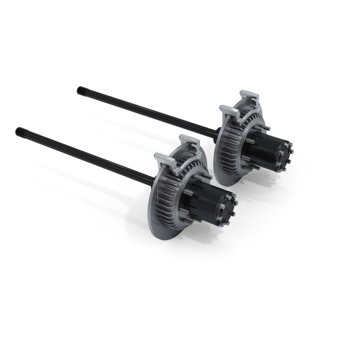 PartzBiz CM: 3043100-JK: Dana 44 Rear Axle 8-Lug Full-Float Conversion & Slotted Big Rotors-30-Spline PartzBiz CM: 3043100-JK: Dana 44 Rear Axle 8-Lug Full-Float Conversion & Slotted Big Rotors-30-Spline