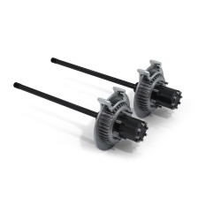 PartzBiz CM 3063300 - JK: CRD60 Rear Axle 8-Lug Full-Float Conversion & Slotted Big Rotors - 3.25 PartzBiz CM 3063300 - JK: CRD60 Rear Axle 8-Lug Full-Float Conversion & Slotted Big Rotors - 3.25