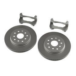 PartzBiz CM 4303480 - JK: Front Performance Big Rotor Kit W/ Vented Rotors - 5x5 PartzBiz CM 4303480 - JK: Front Performance Big Rotor Kit W/ Vented Rotors - 5x5