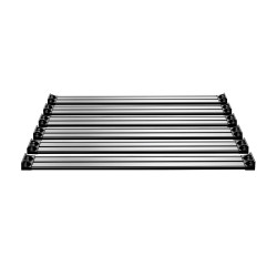 PartzBiz CM 4722050 - JK 4dr: Nebo Roof Rack Cargo Slat Kit - Silver (6-Piece) PartzBiz CM 4722050 - JK 4dr: Nebo Roof Rack Cargo Slat Kit - Silver (6-Piece)