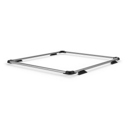 PartzBiz CM 4722070 - JK 4dr: Nebo Roof Rack Raised Rail Kit - Silver PartzBiz CM 4722070 - JK 4dr: Nebo Roof Rack Raised Rail Kit - Silver