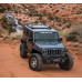 PartzBiz CM: 4722070-JK 4dr: Nebo Roof Rack Raised Rail Kit - Silver