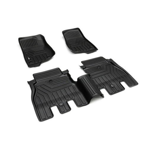 PartzBiz CM: 4841000-JL 4dr: All-Weather Floor Liner Kit - Front & Rear PartzBiz CM: 4841000-JL 4dr: All-Weather Floor Liner Kit - Front & Rear