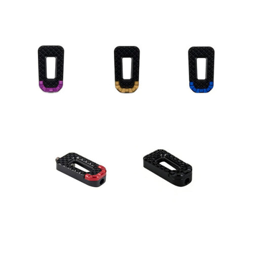 PartzBiz HD: 19011456-Panda Matching Shifter Pegs for Harley Touring Softail Models - Black+Red PartzBiz HD: 19011456-Panda Matching Shifter Pegs for Harley Touring Softail Models - Black+Red