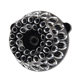 PartzBiz HD 190295456 - Fat Hole Air Cleaner For Harley Davidson 2018-2024 Softail 107/114/117 All Models & 2017-2023 Touring 107/114/117 All Models - CNC PartzBiz HD 190295456 - Fat Hole Air Cleaner For Harley Davidson 2018-2024 Softail 107/114/117 All Models & 2017-2023 Touring 107/114/117 All Models - CNC