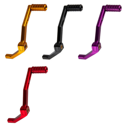 PartzBiz HD: 19031456-Brake Arm with Pedal for '18-Later Harley Softail Standard, Low Rider S, Street Bob, and FX Dyna Models with mid-Controls - Purple PartzBiz HD: 19031456-Brake Arm with Pedal for '18-Later Harley Softail Standard, Low Rider S, Street Bob, and FX Dyna Models with mid-Controls - Purple