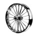 PartzBiz HD: 19032170-Turbo Spoke Wheel For Harley '14-later Harley Touring bikes - 18x5.5 Chrome Rear Wheel PartzBiz HD: 19032170-Turbo Spoke Wheel For Harley '14-later Harley Touring bikes - 18x5.5 Chrome Rear Wheel