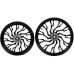 PartzBiz HD: 190325874-Hoprousa Motorcycle Front Rear Hollow-out Bole Wheels Custom Forged Gloss Black Rims for Harley Sotail Streetbob/Softail Standard 2018-2024 - 19x3inch Front Wheel For 2018+ Streetbob/Softail Standard PartzBiz HD: 190325874-Hoprousa Motorcycle Front Rear Hollow-out Bole Wheels Custom Forged Gloss Black Rims for Harley Sotail Streetbob/Softail Standard 2018-2024 - 19x3inch Front Wheel For 2018+ Streetbob/Softail Standard