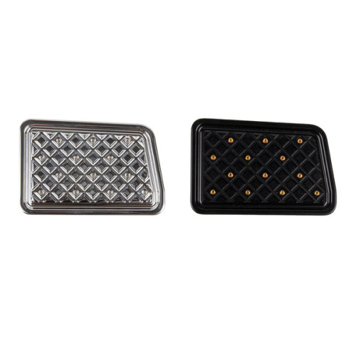 PartzBiz HD: 19041529-Waffle Matching Brake Pad For Harley 1986+ Touring All models - Chrome PartzBiz HD: 19041529-Waffle Matching Brake Pad For Harley 1986+ Touring All models - Chrome