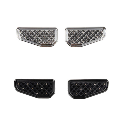 PartzBiz HD: 19051246-Waffle Rider/Passenger Floorboards For Harley 2018-2025 Softail Standard Street Bob Low Rider S/ST Breakout - Black / rear passenger PartzBiz HD: 19051246-Waffle Rider/Passenger Floorboards For Harley 2018-2025 Softail Standard Street Bob Low Rider S/ST Breakout - Black / rear passenger