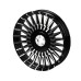 PartzBiz HD: 19071246-3D Blade Hollow-out Forged Wheels with Hubs For 2018+ Harley Softail Models - 21x3.5 Front wheel For 2018+ Fat Boy