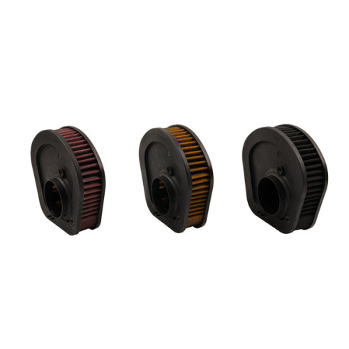 PartzBiz HD: AIR-K4-RED-Hoprousa High-Flow Washable Motorcycle Air Filter For Replacement(OEM# 29400248) Fit For Harley Softail 18-later with 107 Engine BREAKOUT HERITAGE CLASSIC DELUXE FAT BOY - Red