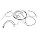 PartzBiz HD: CA04-Hoprousa Black Handlebar Cable Brake & Clutch Line Wire Kits 4 PartzBiz HD: CA04-Hoprousa Black Handlebar Cable Brake & Clutch Line Wire Kits 4