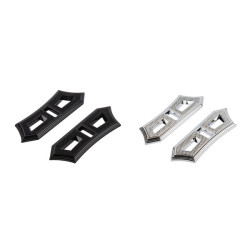 PartzBiz HD FT-F1FB-CHR - Diamond Rider Stretched Floorboards For Harley Softail 2018+ Fat Boy/Heritage Classic/Deluxe/Slim - Chrome PartzBiz HD FT-F1FB-CHR - Diamond Rider Stretched Floorboards For Harley Softail 2018+ Fat Boy/Heritage Classic/Deluxe/Slim - Chrome