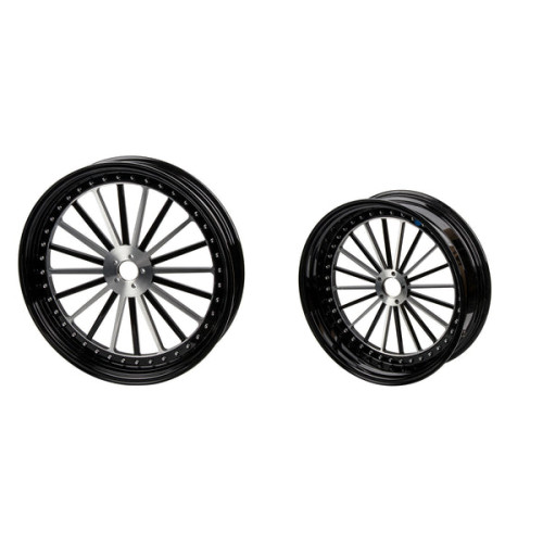 PartzBiz HD: WHL-19F-BB-3D Forged Spoke Rivet Wheel For Harley Davidson 2018+ Softail Models - 19X2.5