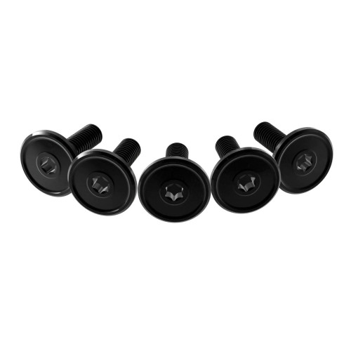 PartzBiz HD: HD-BR-30-Low Profile Spoke Mount Rotor Hardware Kit (Black) PartzBiz HD: HD-BR-30-Low Profile Spoke Mount Rotor Hardware Kit (Black)