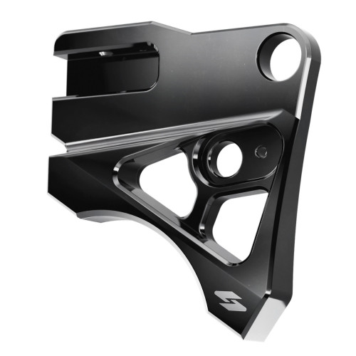 PartzBiz HD: IN-BR-10-B-Indian Rear Radial Caliper Mount (100mm) (ABS) (Black)
