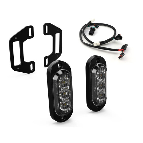PartzBiz HD: LAH.23.10500-Plug-&-Play Rear T3 Turn Signal License Plate Kit for Harley-Davidson Pan America 1250 PartzBiz HD: LAH.23.10500-Plug-&-Play Rear T3 Turn Signal License Plate Kit for Harley-Davidson Pan America 1250