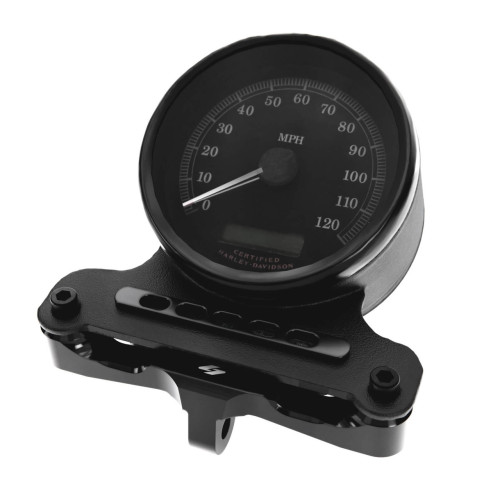 PartzBiz HD: UN-IN-80-M-Adjustable HD Gauge Mount (Dyna, FXR, Sportster) (Machine)