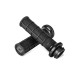 PartzBiz HD: V31HCW-BB-B-V-Twin Cable Lock-On Hart-Luck Waffle Grip Set (Black)