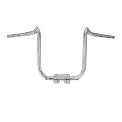 PartzBiz HD 1DOUBLETROUBLE16P - KST Kustoms Polished 16” Double Trouble Handlebars Bars Harley FLTR Softail Dyna PartzBiz HD 1DOUBLETROUBLE16P - KST Kustoms Polished 16” Double Trouble Handlebars Bars Harley FLTR Softail Dyna