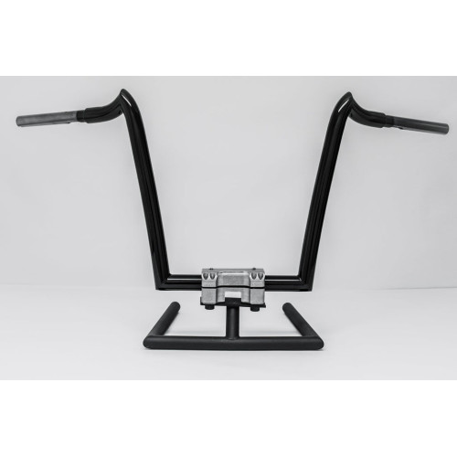 PartzBiz HD: 3470061-KST Kustoms Gloss Black 14” Renegade Handlebars Bars Harley FLTR Softail Dyna
