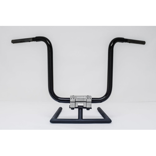 PartzBiz HD: 3470627-KST Kustoms Satin Black 16” Straight Jacket Handlebars Bars Harley FLTR 1.25”