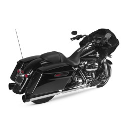 PartzBiz HD 005-4560499D - Two Brothers Racing Chrome Harley 17-20 Touring ท่อไอเสียสลิปออน