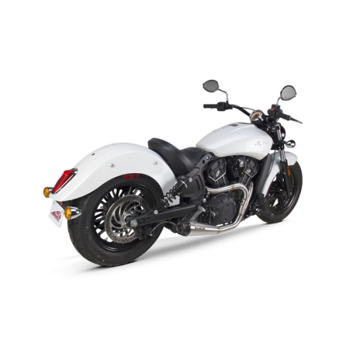 PartzBiz HD: 3459343-ท่อไอเสีย Two Brothers Racing Comp S Black 2-1 Indian Scout