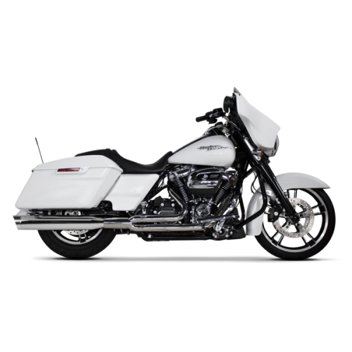 PartzBiz HD: 3453918-Two Brothers Racing Black Harley 17-20 Touring Comp S 2-1 Exhaust Pipe System