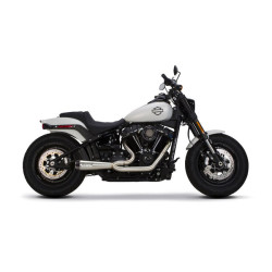 PartzBiz HD 005-4960199 - Two Brothers Racing Comp S 2 Into 1 Stainless Exhaust System 18+ Harley Softail
