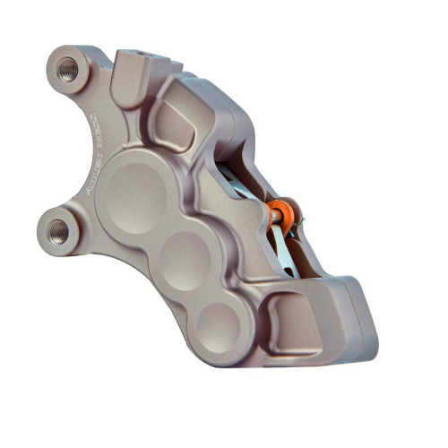 PartzBiz HD: 3486770-Arlen Ness 6 Piston Bore Caliper Titanium FrontLeft 11.8 Harley BigTwin XL 06-21